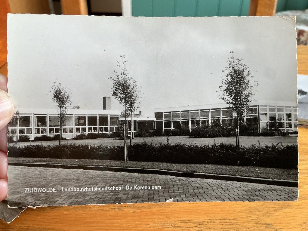 Zuidwolde landbouwhuishoudschool, Verzenden, 1960 tot 1980, Ongelopen, Drenthe
