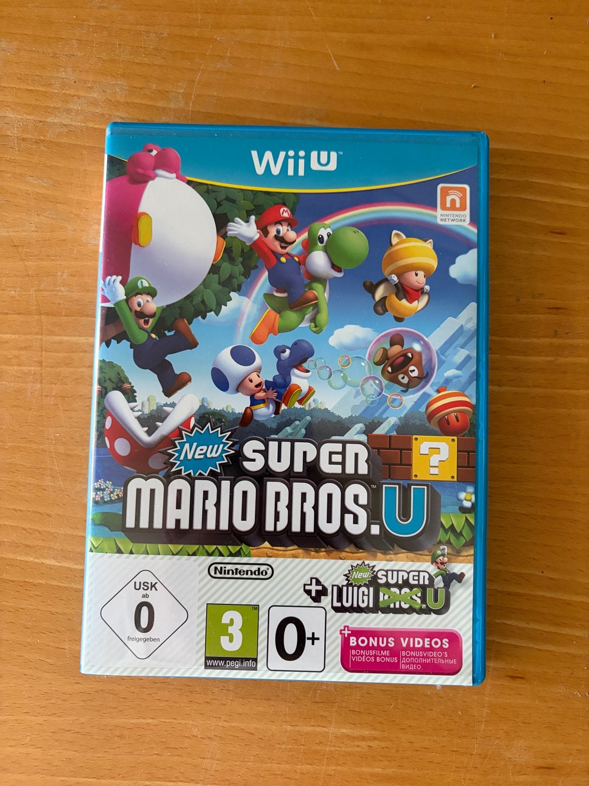New Super Mario Bros. U + New Super Luigi U (Wii U), Spelcomputers en Games, Eén computer, Ophalen of Verzenden, Zo goed als nieuw