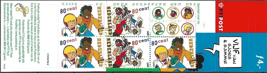 Nederland - NVPH PB 62 [2000], Verzenden, Na 1940, Postfris