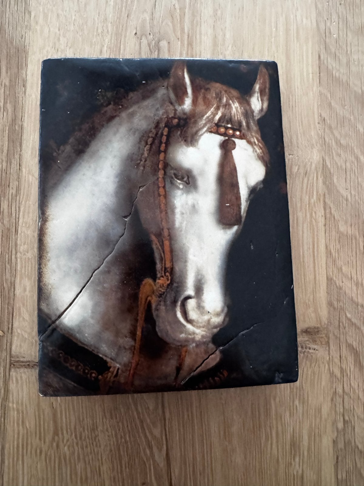 Sid Dickens T-104 White Horse tegel, Antiek en Kunst, Ophalen
