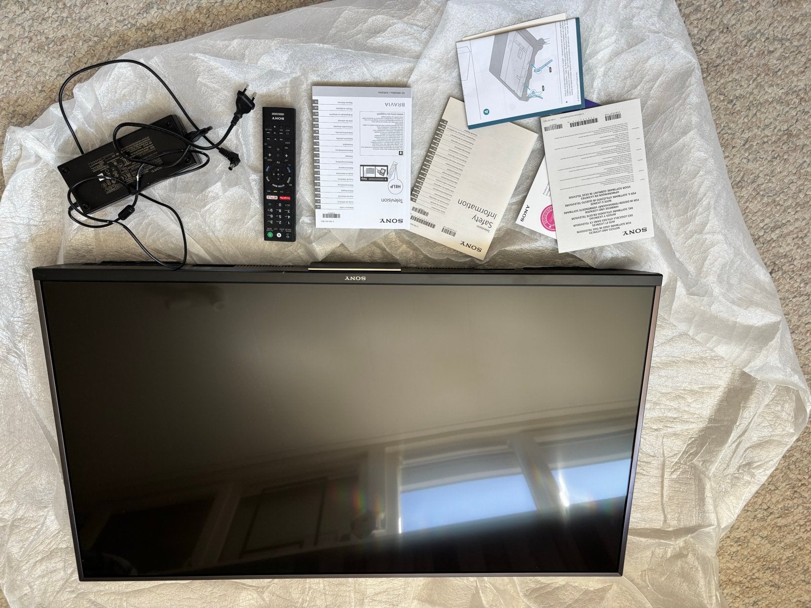 Sony KD-43XG8099 4K Smart TV - Zo goed als nieuw, Audio, Tv en Foto, Televisies, Ophalen, LED, 50 Hz, Zo goed als nieuw