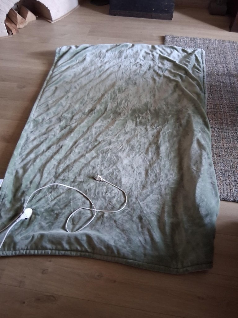 ELECTRISCHE DEKEN, Ophalen, Fleecedeken, Zo goed als nieuw, Fleece