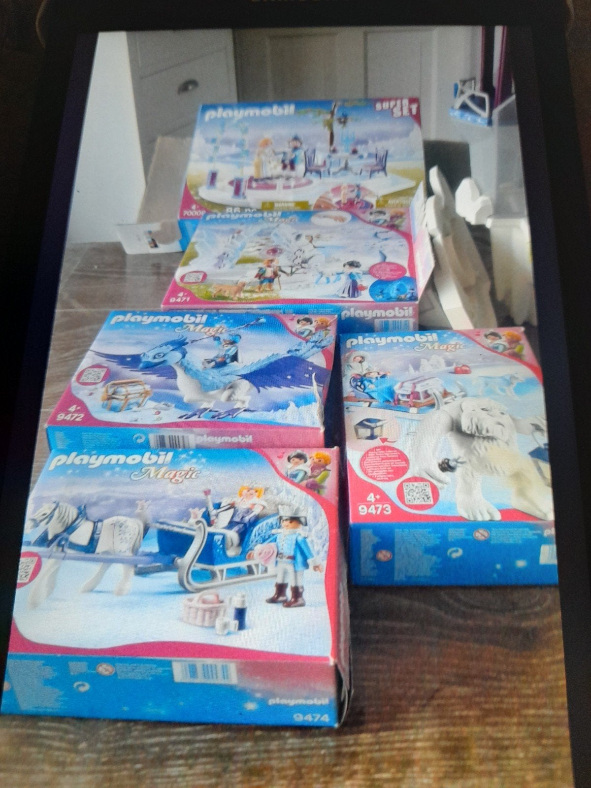 Playmobil Magic Ijs/princces serie met dozen! Dier/rookvrij, Ophalen, Gebruikt, Complete set, Overige typen