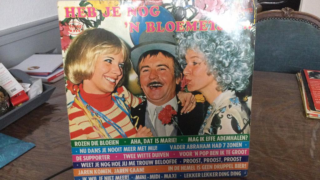 Heb je nog N’ bloemetje Telstar lp, Ophalen of Verzenden, Gebruikt, Overige formaten, Levenslied of Smartlap