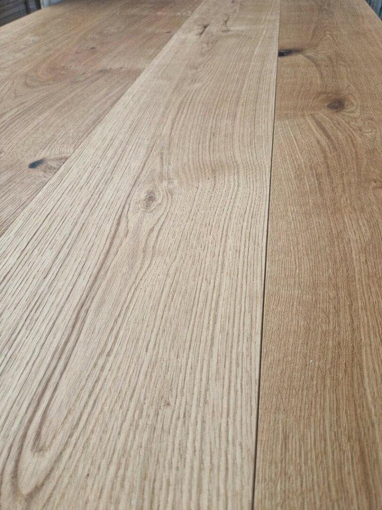 NIEUW PARKET; 152M2 EIKEN XXL VLOER, MULTIPLANK GEOLIED, Ophalen, Nieuw, 75 m² of meer, Parket
