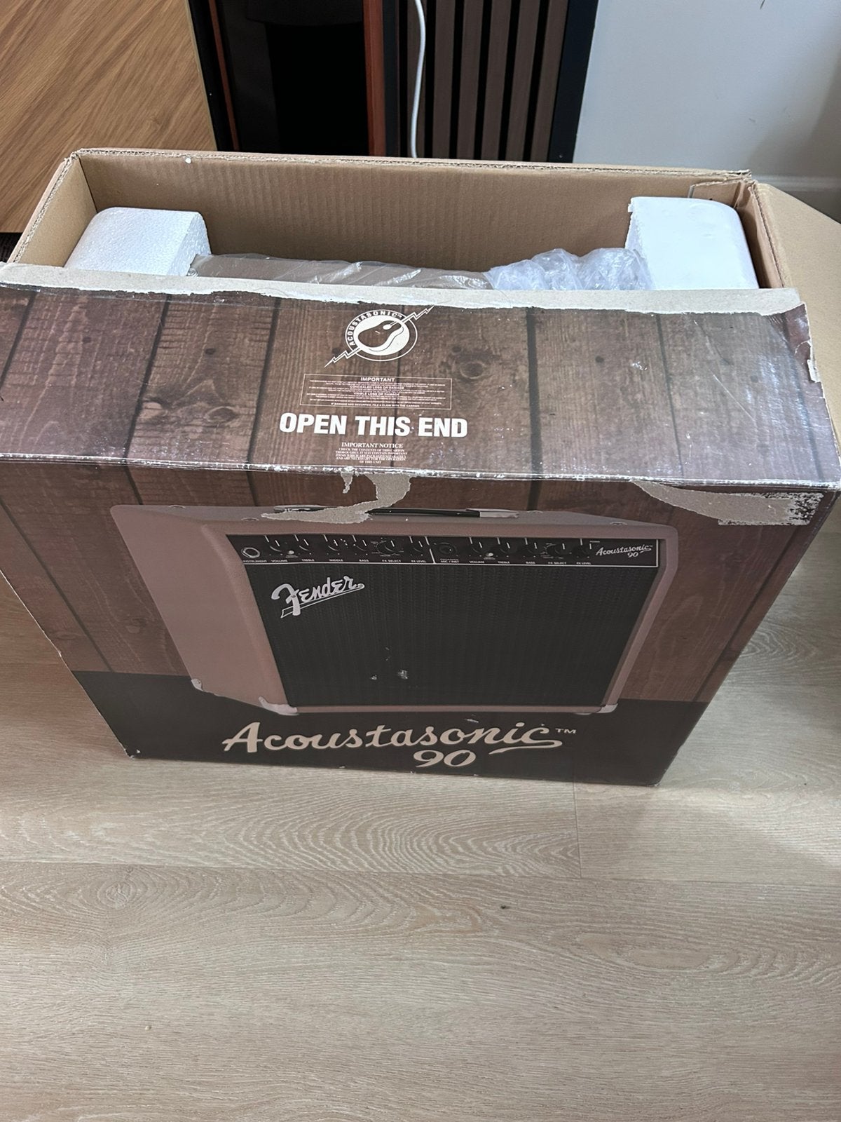 Fender Acoustasonic 90, Muziek en Instrumenten, Ophalen, Zo goed als nieuw, Gitaar, 50 tot 100 watt
