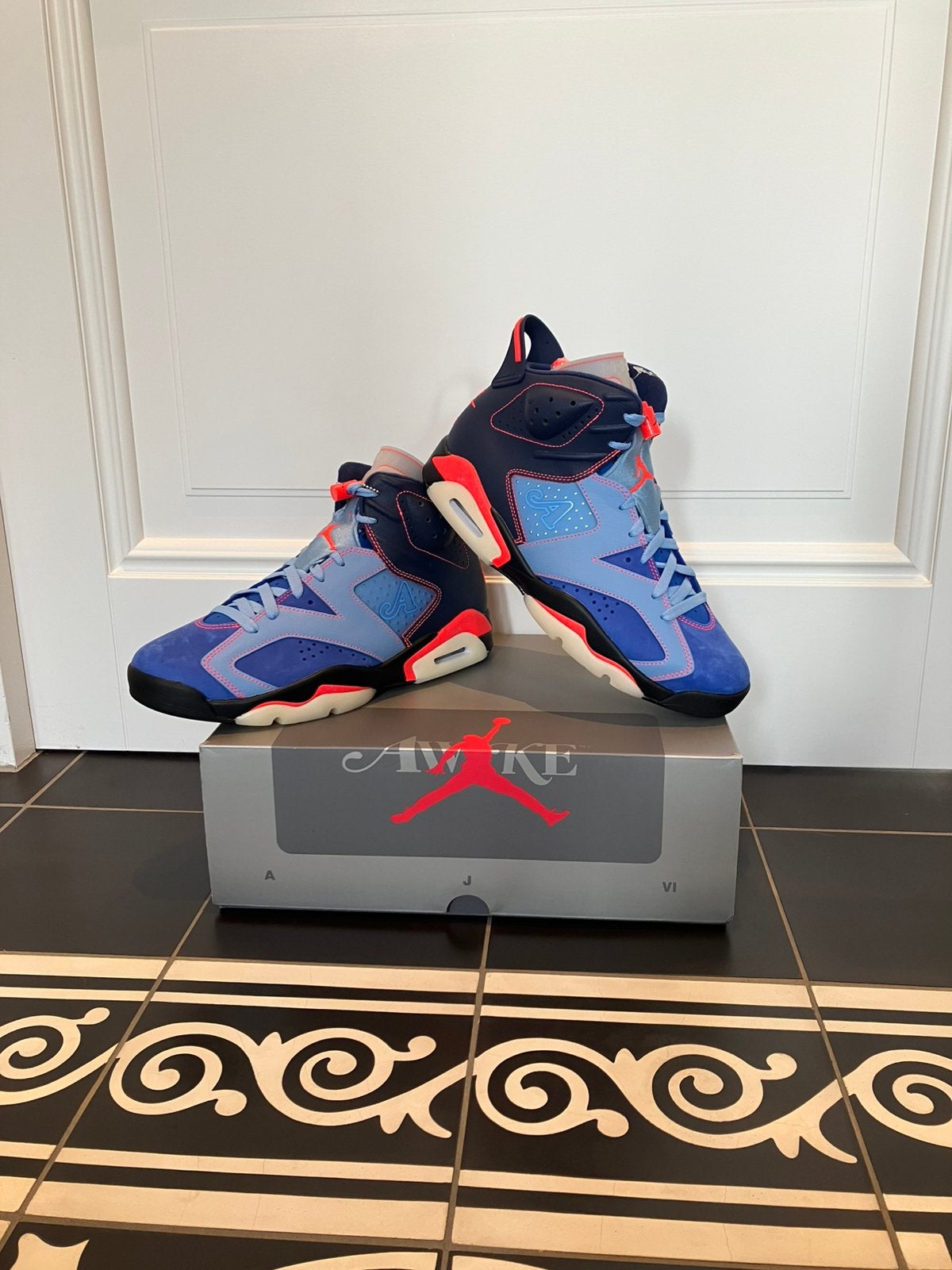 Air Jordan 6 x Awake NY “ Midnight Navy “ Maat 43, Kleding | Heren, Schoenen, Blauw, Nieuw, Ophalen of Verzenden, Sneakers of Gympen
