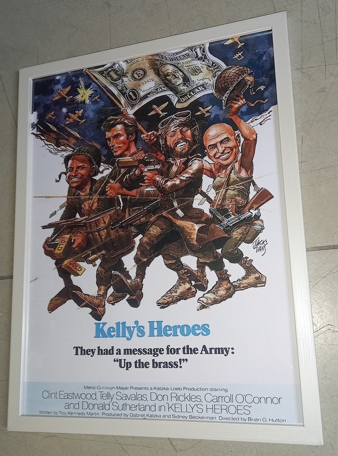 kelly's heroes, Ophalen of Verzenden, Zo goed als nieuw, A1 t/m A3, Film en Tv