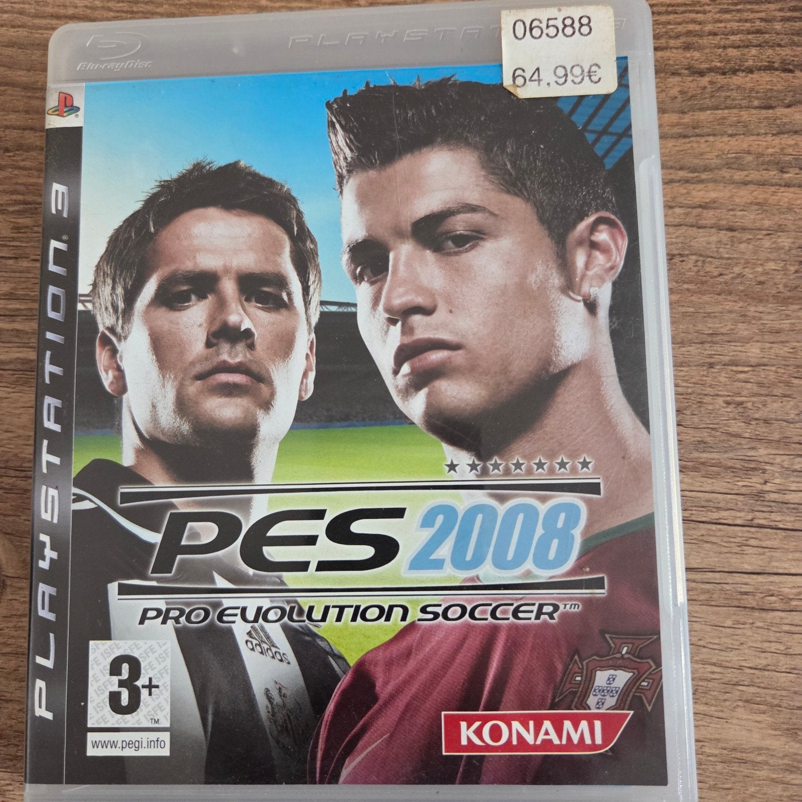 PES 2008 Pro Evolution Soccer PlayStation 3, Gebruikt, 2 spelers, Ophalen of Verzenden, Eén computer