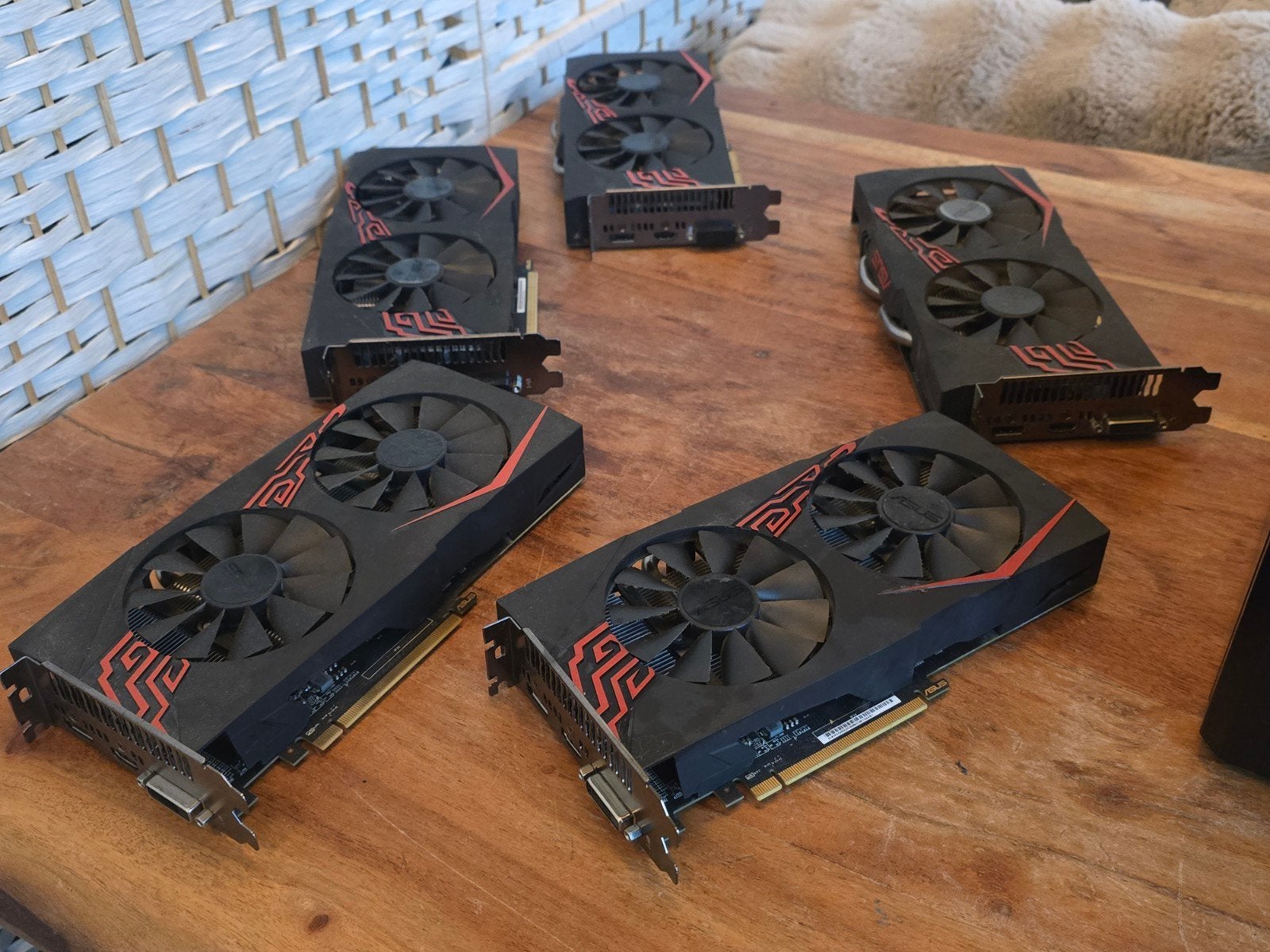 15x Asus EX-RX570-4G - Asus 4GB videokaart met HDMi - DP &, Computers en Software, Videokaarten, PCI-Express 3, Ophalen of Verzenden
