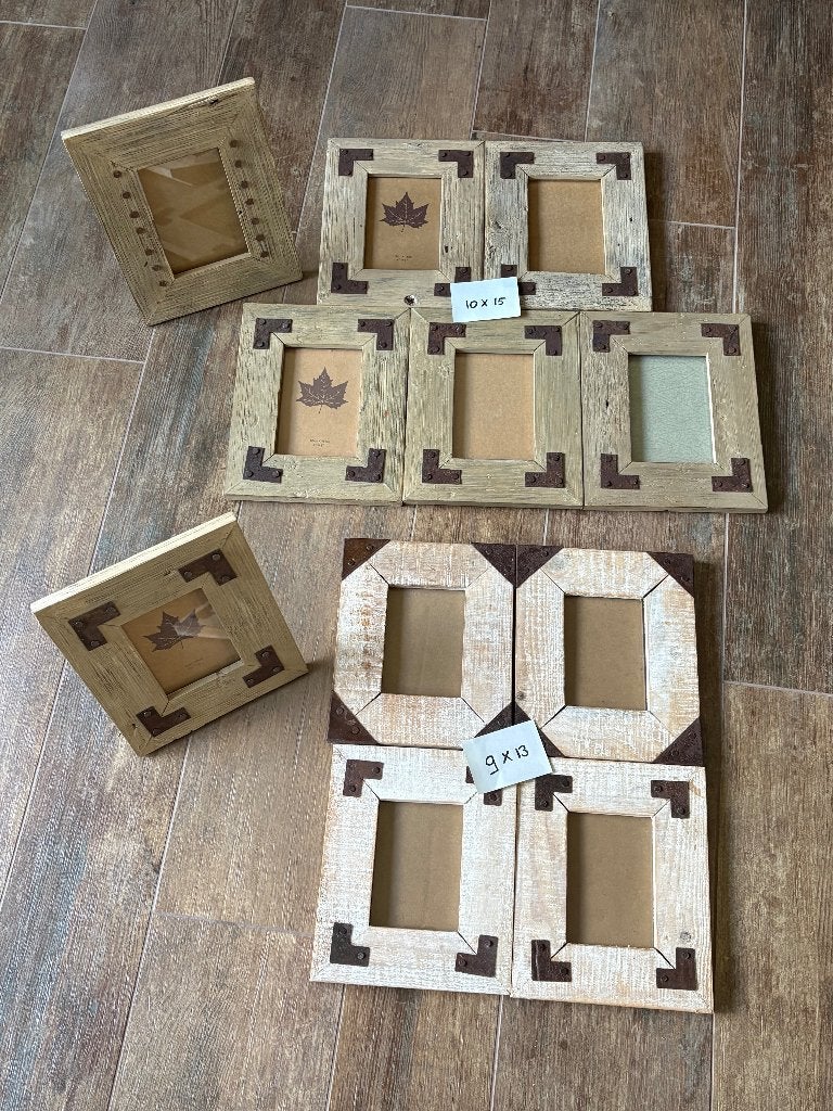 Fotolijstjes hout, Ophalen, Gebruikt, Fotolijst, Overige kleuren