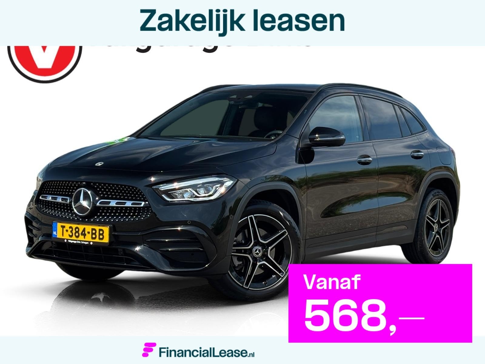 Mercedes-Benz GLA-klasse 250e AMG  LED  Camera  Car, Stof, 4 cilinders, 16 kWh, Zwart