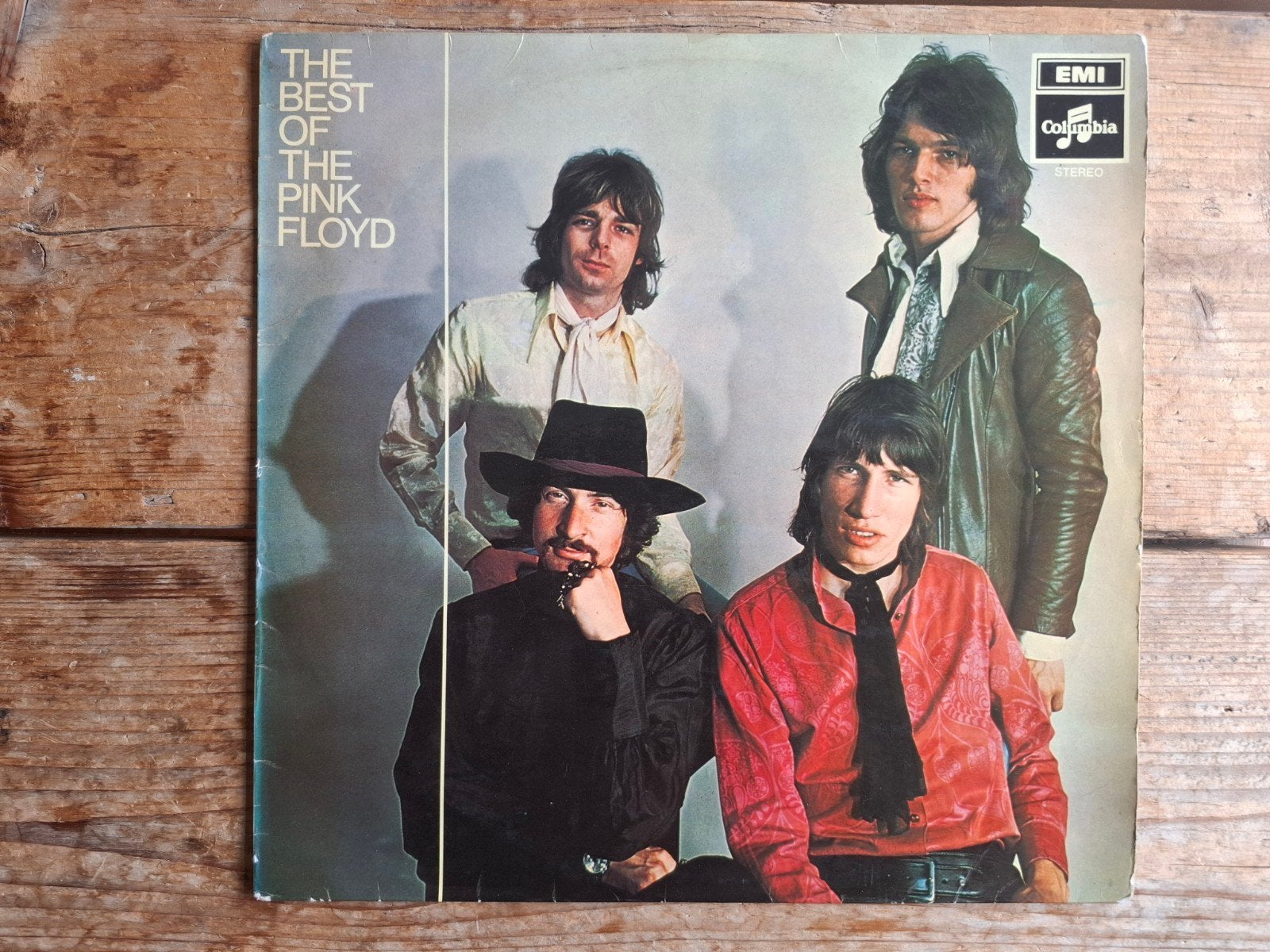 PINK FLOYD- THE BEST OF THE PINK FLOYD, LP, 1e PERSING 1970, Ophalen of Verzenden, Gebruikt, 12 inch
