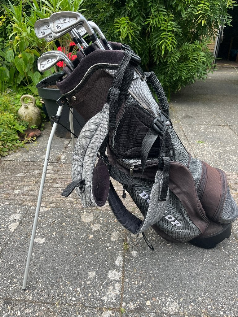 Veelzijdige golfset, rechtshandig, herenlengte., Ophalen, Gebruikt, Set, Overige merken
