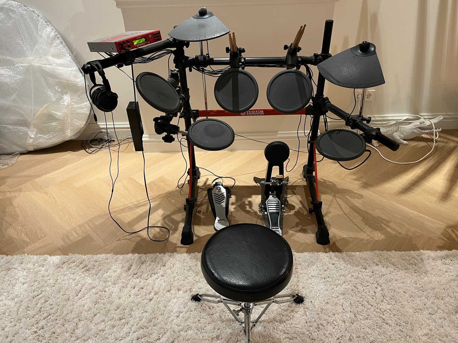 Yamaha DTXPRESS II Elektronisch Drumstel - Zeer Goede Staat, Ophalen, Zo goed als nieuw, Yamaha, Elektronisch