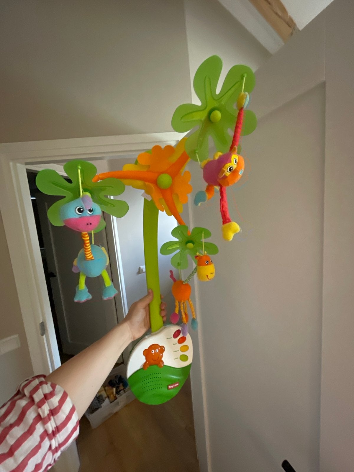 Tiny Love Mobiel met muziek en licht, Ophalen of Verzenden, Gebruikt, Mobiel, Met licht