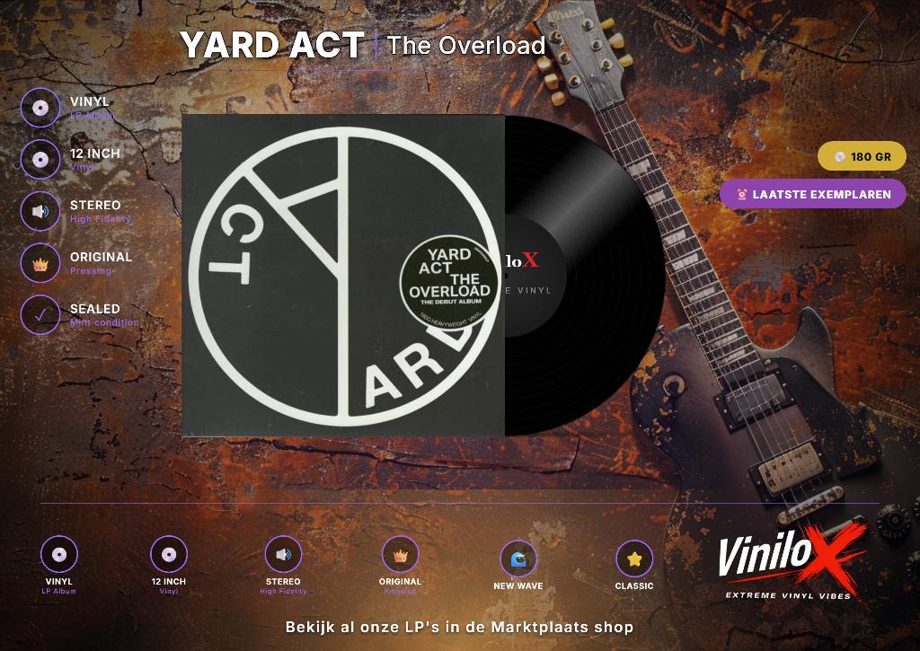 Yard Act – The Overload | LP, Geseald, 2020 tot heden, Ophalen of Verzenden, 12 inch