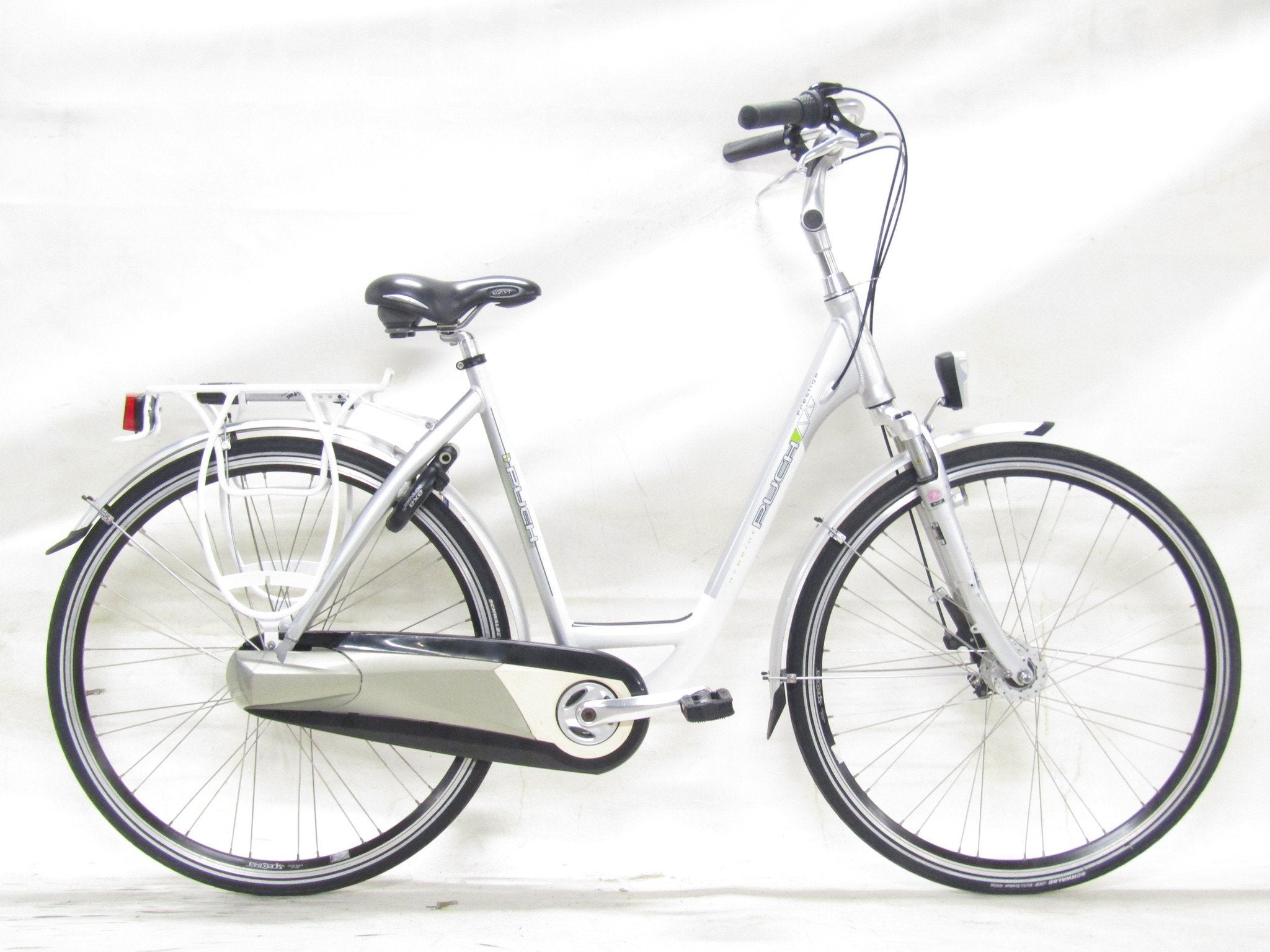 Puch Prestige wit dames 55cm 28inch, 53 tot 56 cm, Gebruikt, Overige merken, Versnellingen