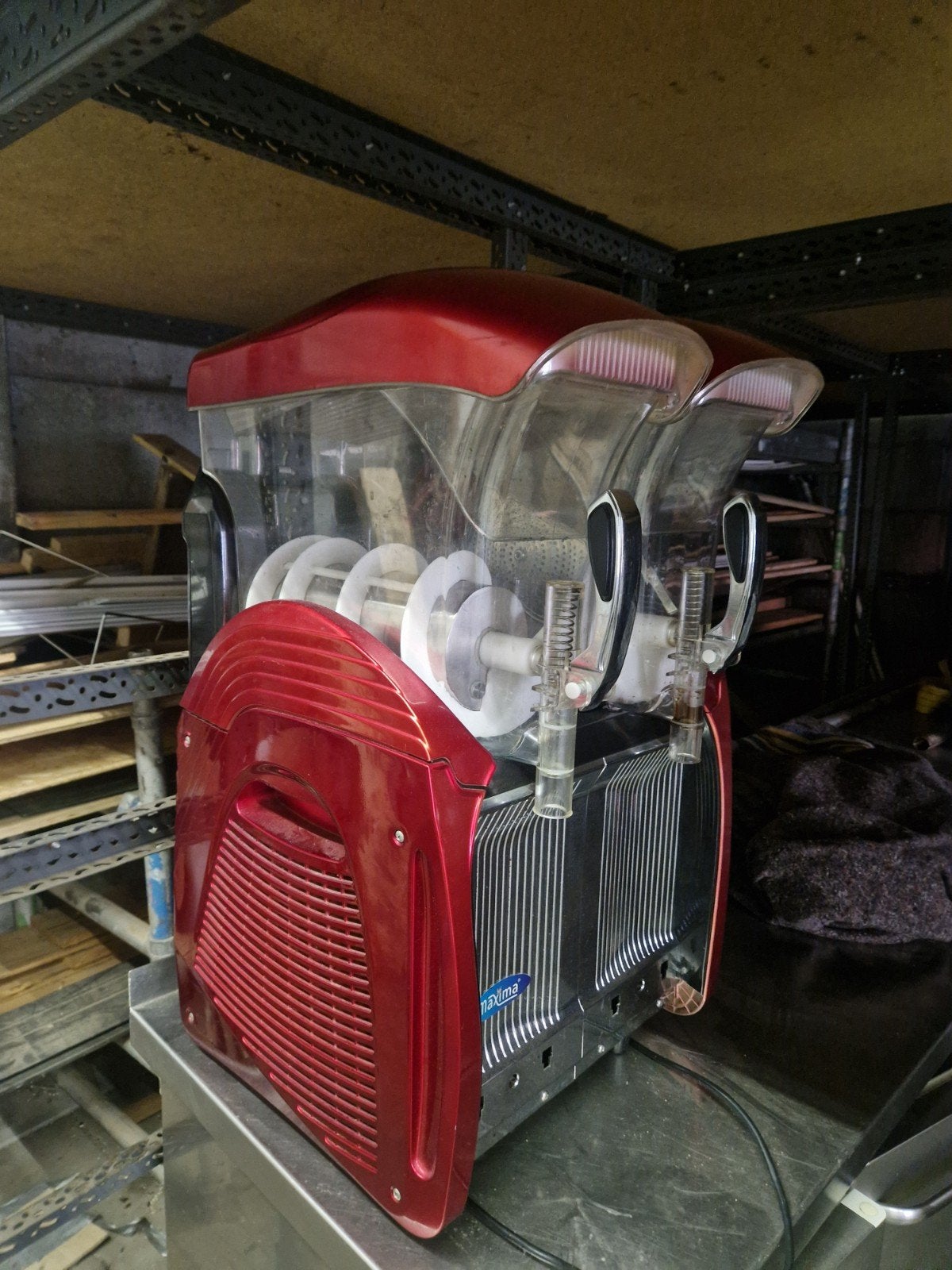 Maxima Slush Machine - Dubbele Tank - Gebruikt, Ophalen, Gebruikt, Overige typen