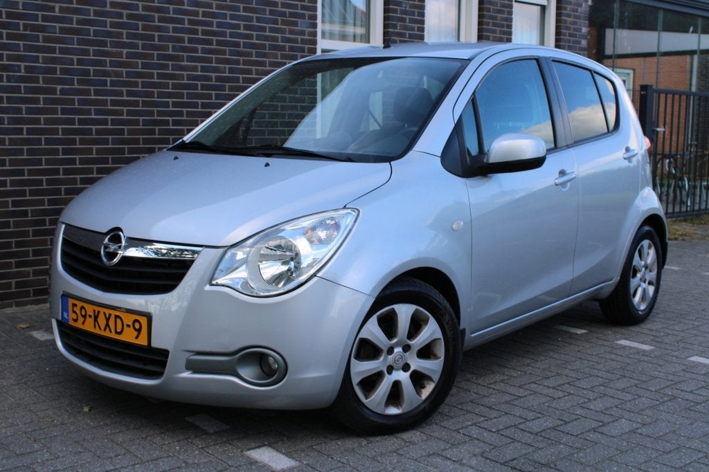 Opel Agila 1.2 Edition-AUTOMAAT-airco-lmv-inruil mog, Auto's, 86 pk, Gebruikt, 4 cilinders, Origineel Nederlands
