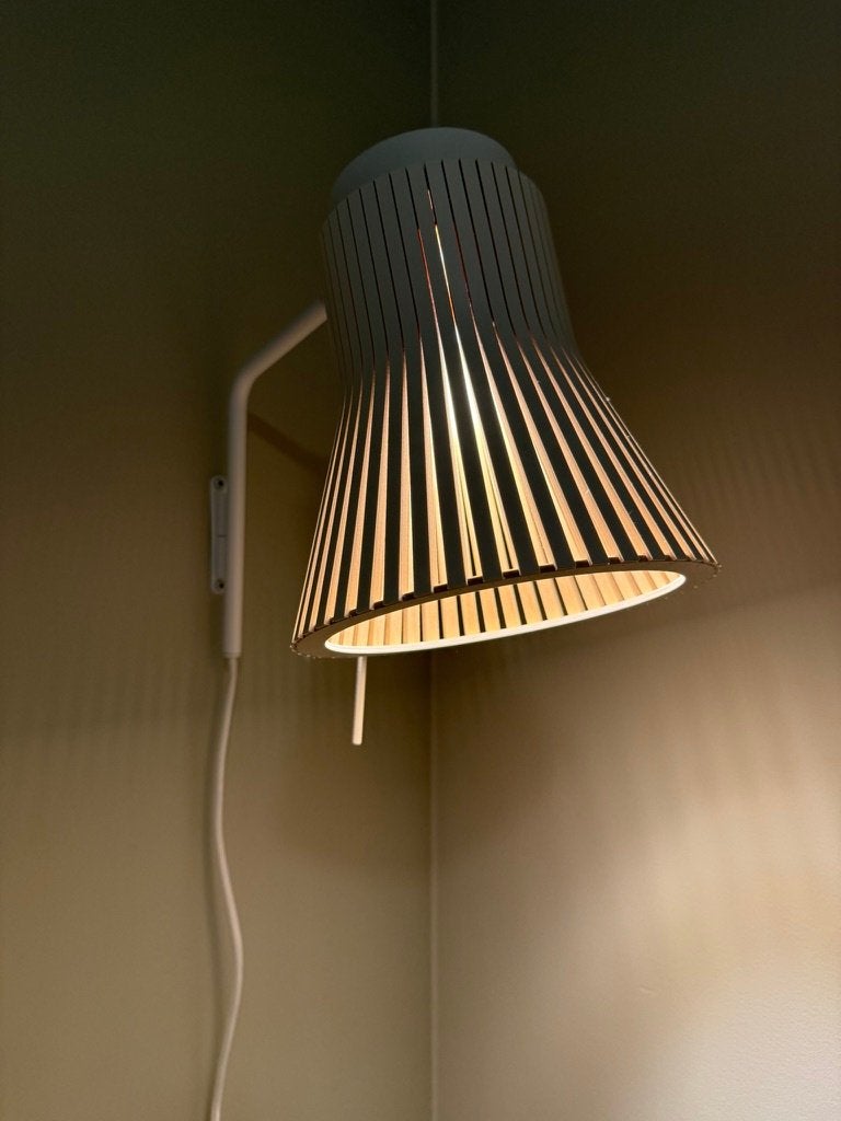 Petite Wandlampen, Ophalen, Bedlamp, Zo goed als nieuw, Wit