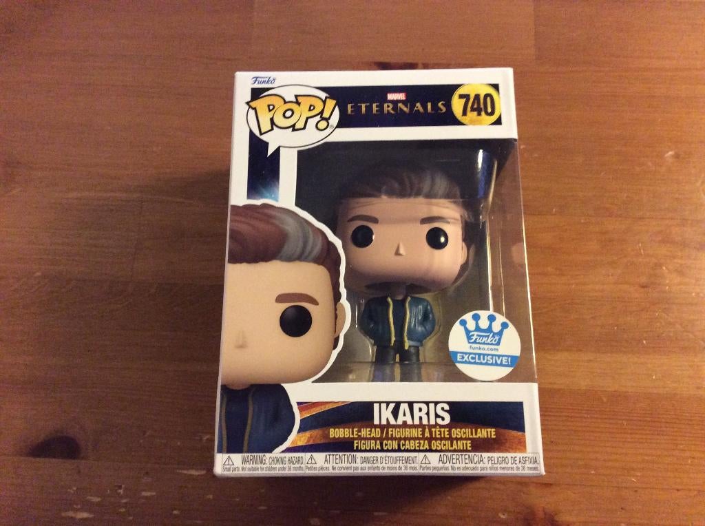 Marvel Funko Pop Eternals. Ikaris 740. nieuw, Ophalen of Verzenden, Nieuw