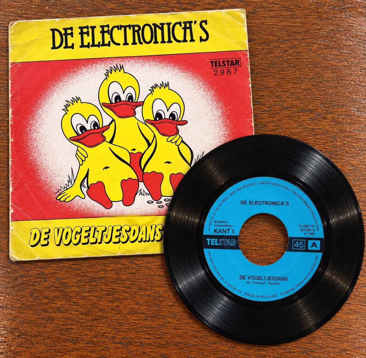 De Electronica's – De Vogeltjesdans / Single 7 / NM / 7-10, Cd's en Dvd's, Ophalen of Verzenden, Zo goed als nieuw, Nederlandstalig