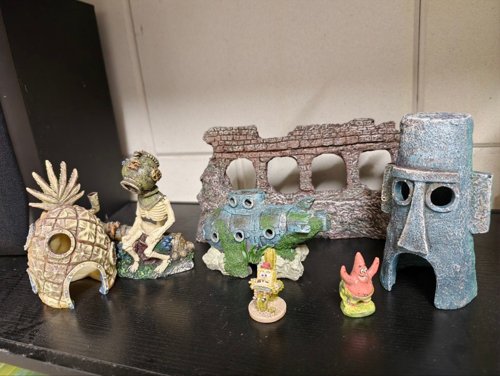 Aquarium decoratie spongebob, Ophalen
