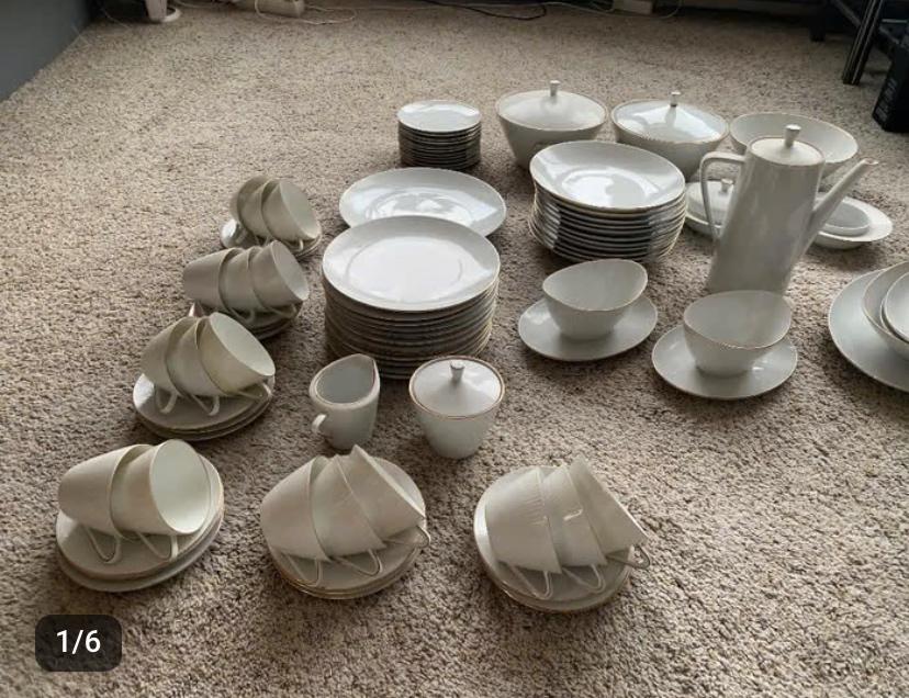 Servies Seltmann Weiden Bavaria (12 persoons), Ophalen, Gebruikt, Bord(en), Overige stijlen
