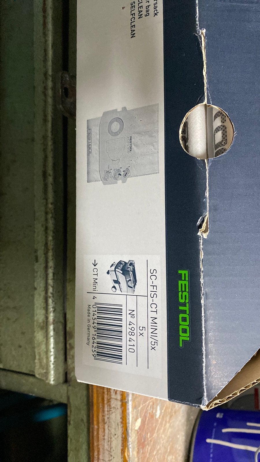 Festool mini stofzuigerzakken, Ophalen of Verzenden, Zo goed als nieuw