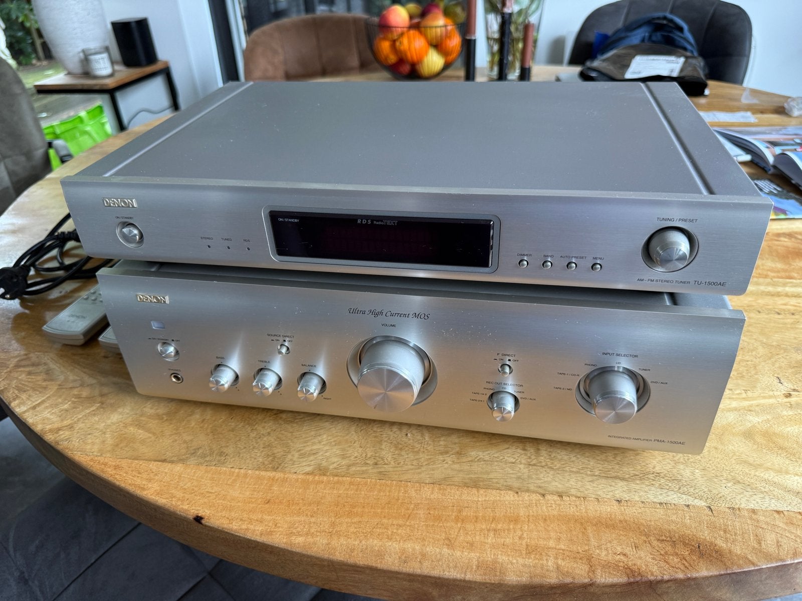 Denon TU-1500ae tuner met afstandsbediening, Ophalen, Gebruikt, Denon