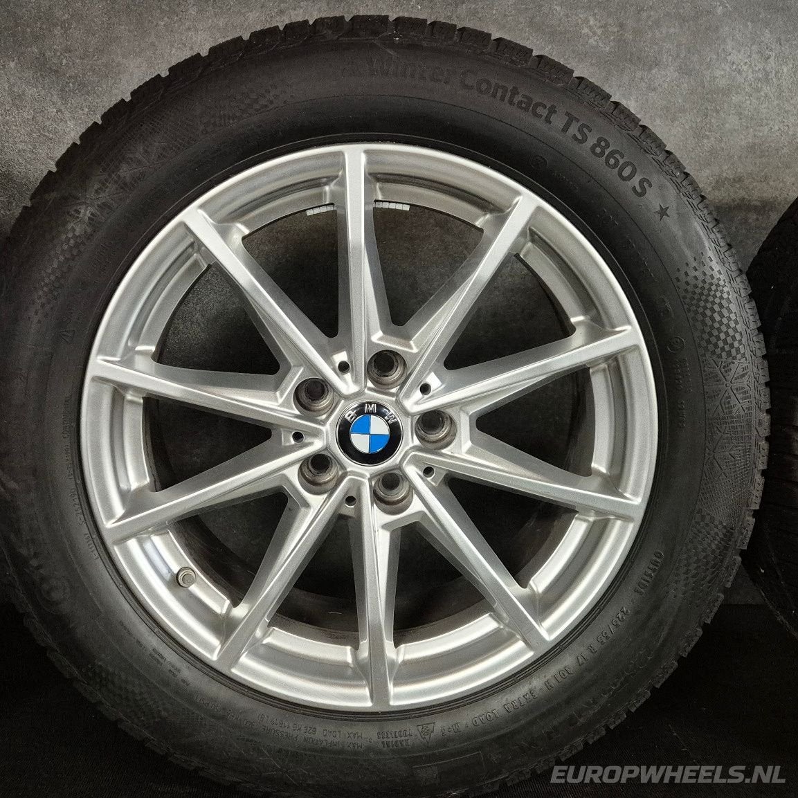 17 inch BMW i4 4 Serie G26 G30 G31 velgen winterbanden, Gebruikt, -, -, Banden en Velgen