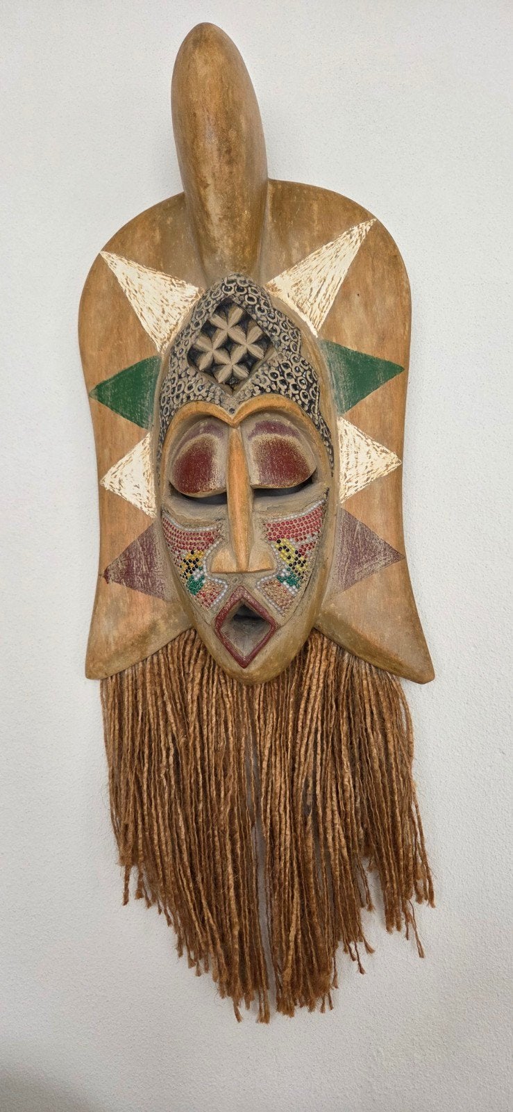 2 mooie maskers, Ophalen of Verzenden, Hout