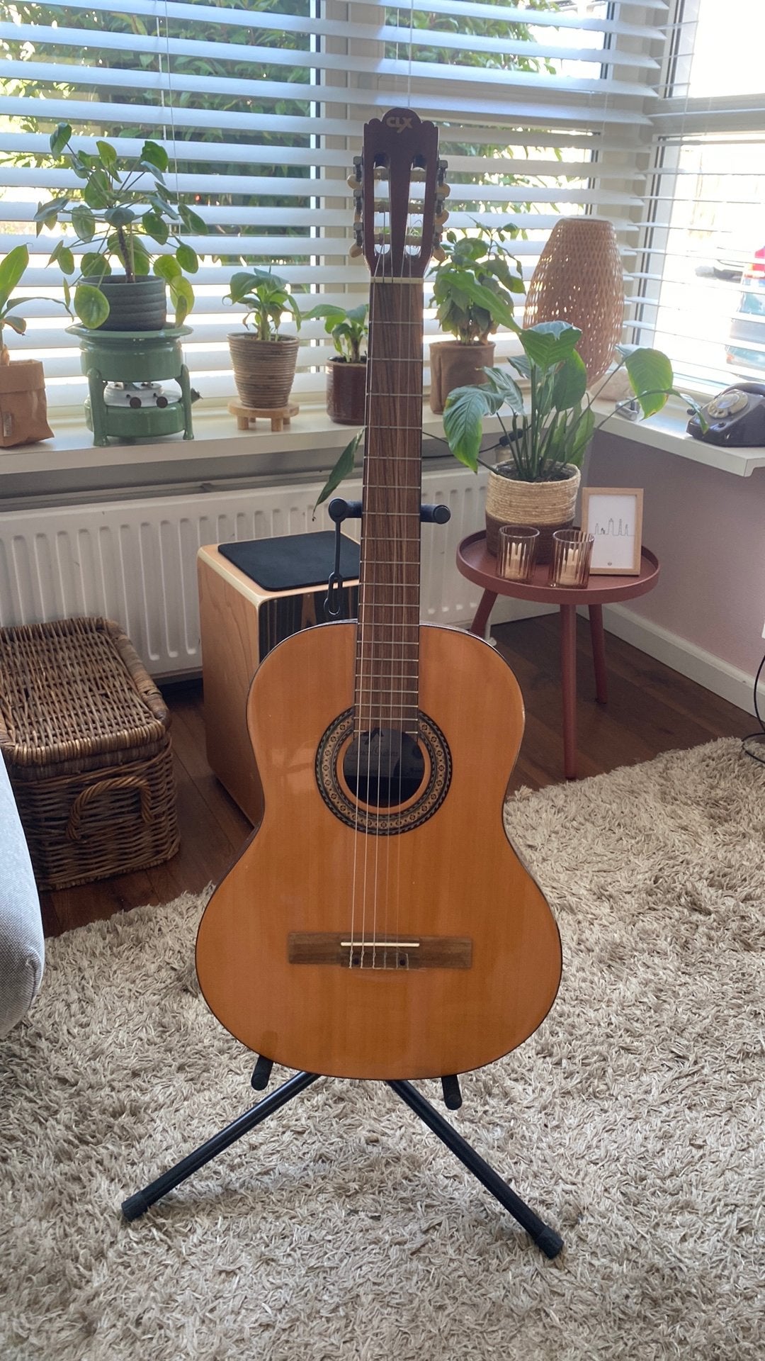 Akoustische gitaar, Muziek en Instrumenten, Ophalen, Gebruikt, Klassieke of Spaanse gitaar