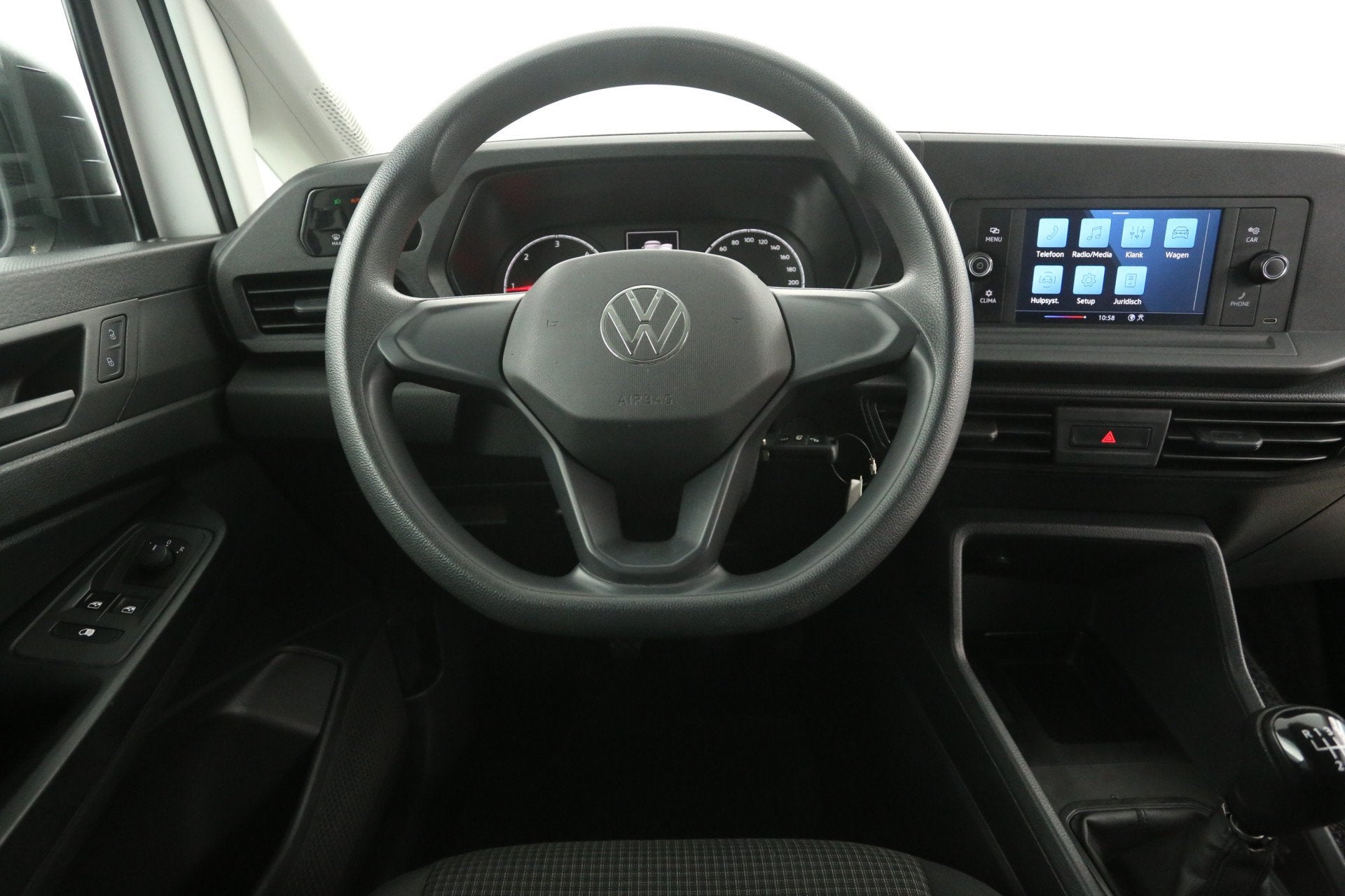Volkswagen Caddy 2.0 TDI | Airco | Elektrpakket | Schuifdeur, Auto's, Voorwielaandrijving, Stof, Gebruikt, Euro 6