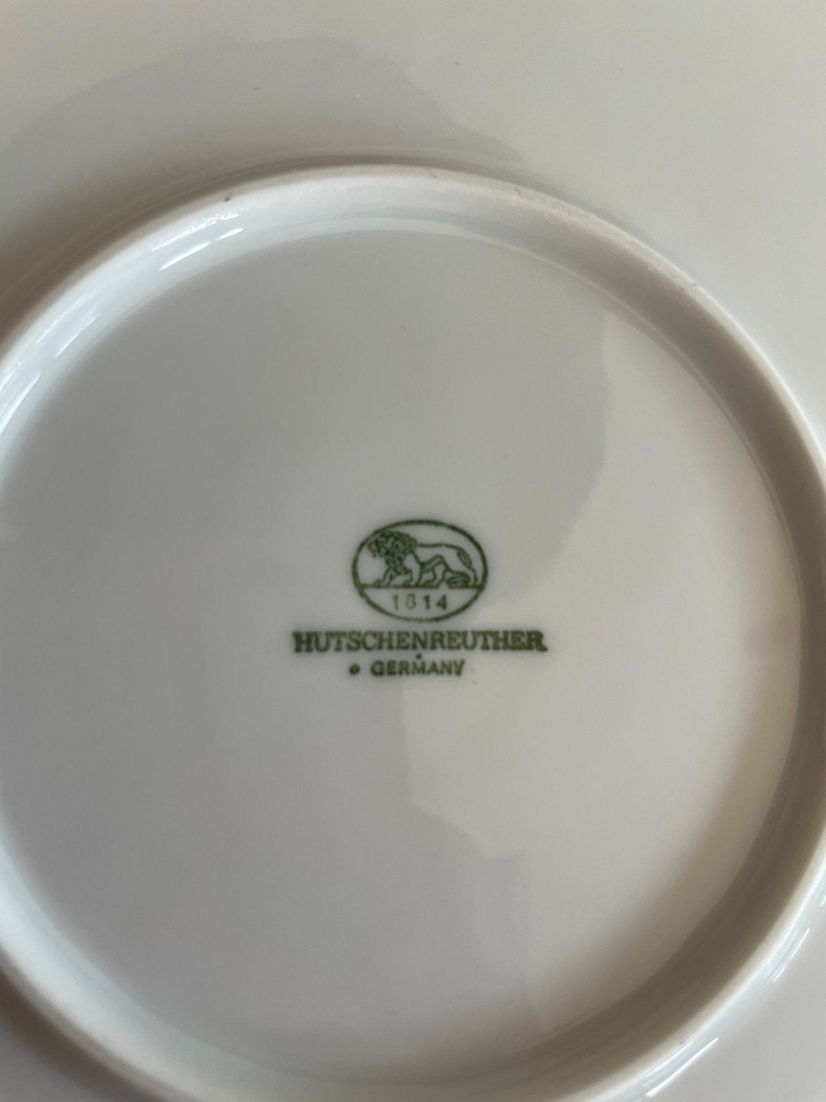 Hutschenreuther Rosenteller - Compleet gebakservies, Ophalen, Zo goed als nieuw, Overige stijlen, Porselein