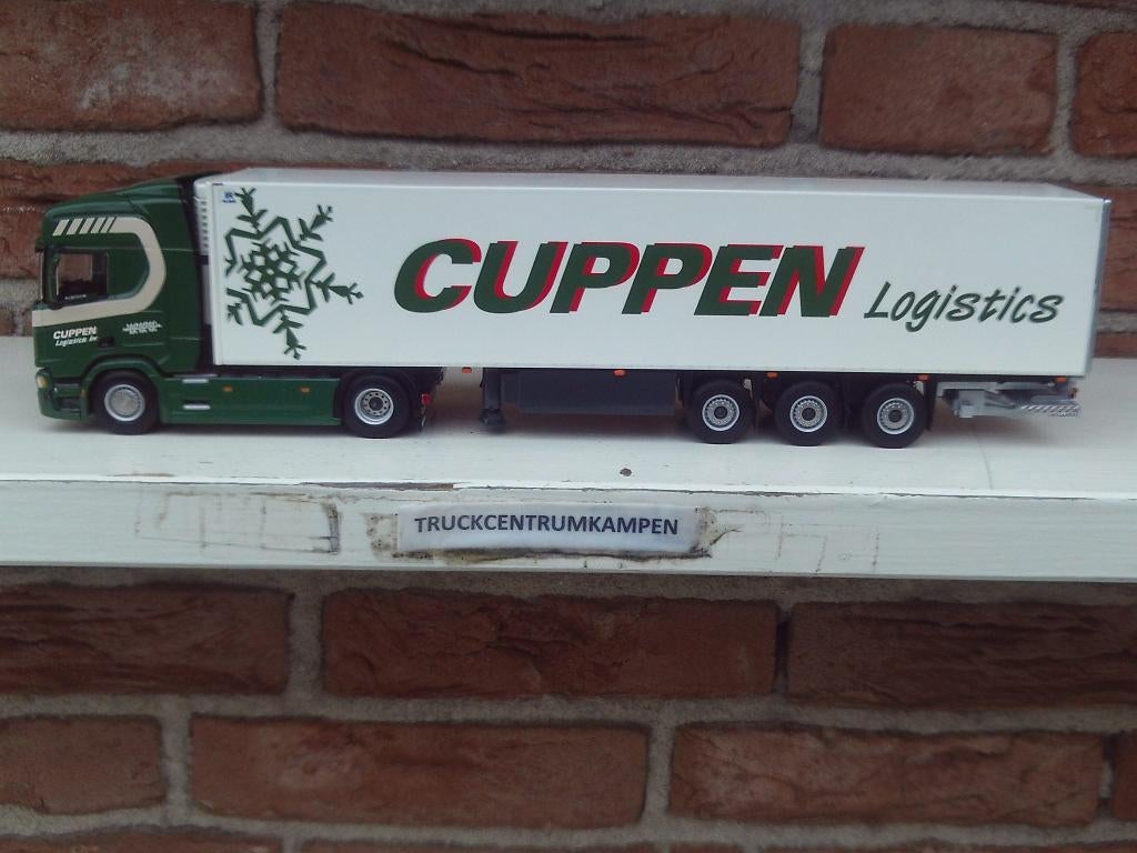 WSI  Scania  R  Highline  van  Cuppen - Logistics., Hobby en Vrije tijd, Modelauto's | 1:50, Ophalen of Verzenden, Nieuw, Bus of Vrachtwagen