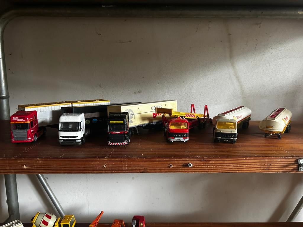 Majorette modelauto's en vrachtwagens - 12 stuks, Ophalen of Verzenden, Gebruikt, Auto