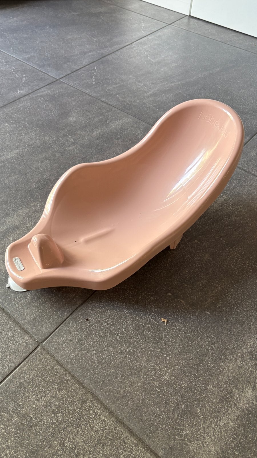 Gratis Bébé-jou baby badinzet - Roze, Gebruikt, Ophalen of Verzenden, Badzitje of Badring, Bébé-jou