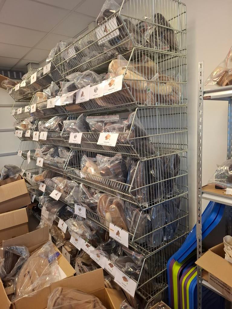 Stapelbare grote draadmanden te koop excl. inhoud, Huis en Inrichting, Ophalen, Gebruikt