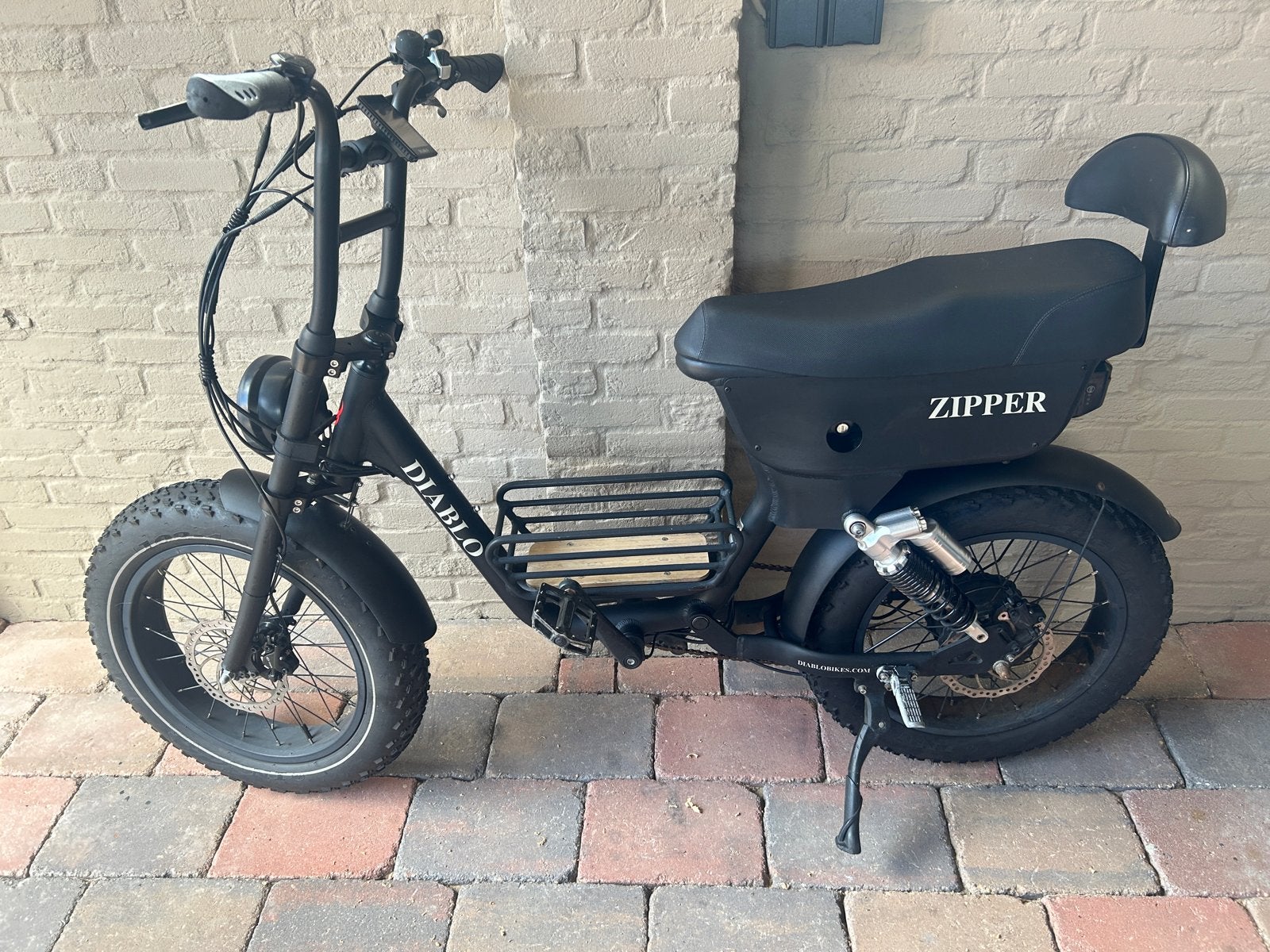 Diablo Zipper E-bike -  1 Rem defect, Ophalen, Gebruikt, Overige merken