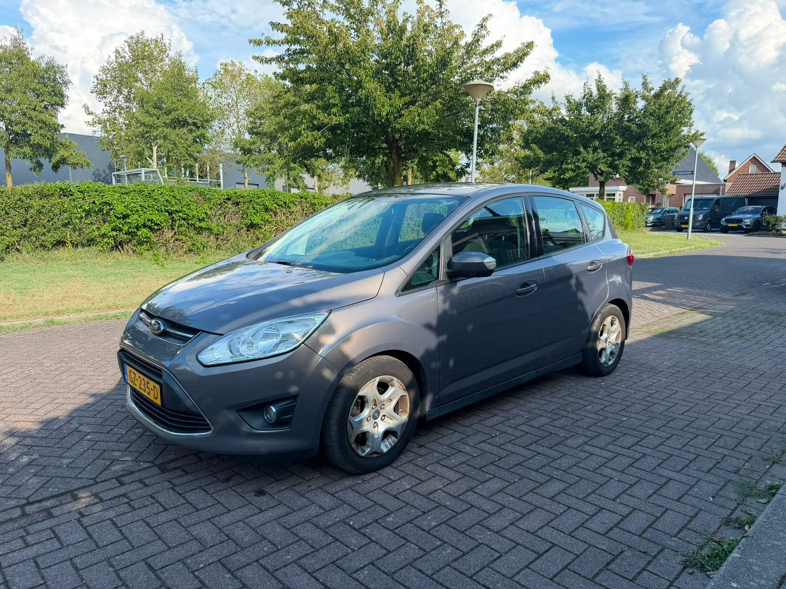 Ford C-Max 1.6 Tdci 70KW 2013 Grijs, Auto's, Voorwielaandrijving, Euro 5, 1290 kg, 1200 kg
