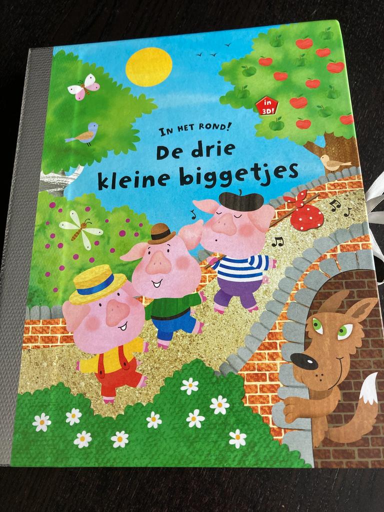 De drie kleine biggetjes (3 D), Ophalen of Verzenden, Zo goed als nieuw