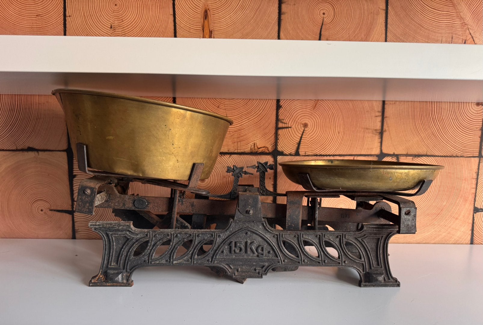 Antieke Weegschaal - Decoratief en Functioneel, Ophalen