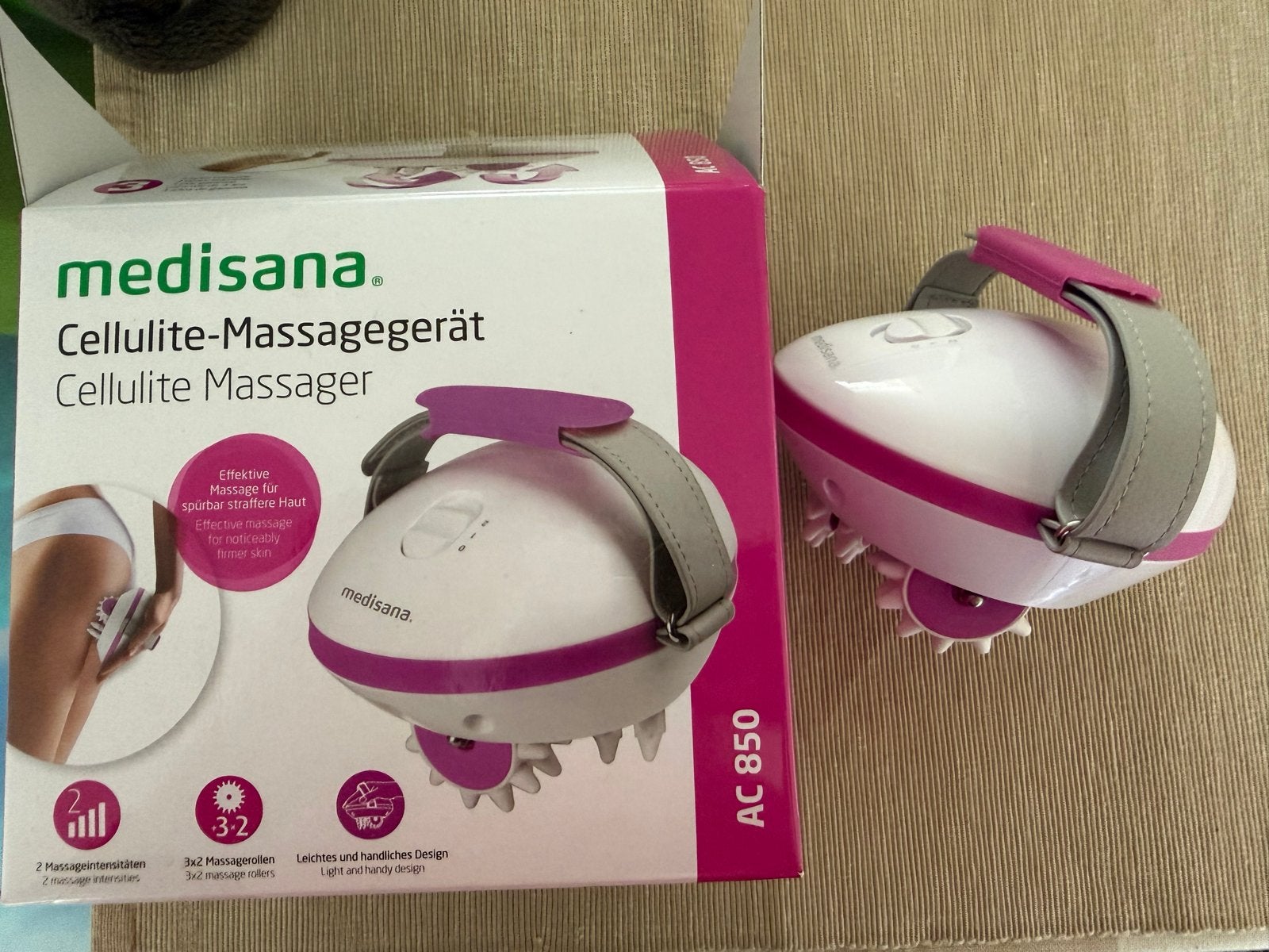 Medisana Cellulite Massageapparaat AC 850 - Zo goed als nieu, Ophalen, Zo goed als nieuw, Overige typen