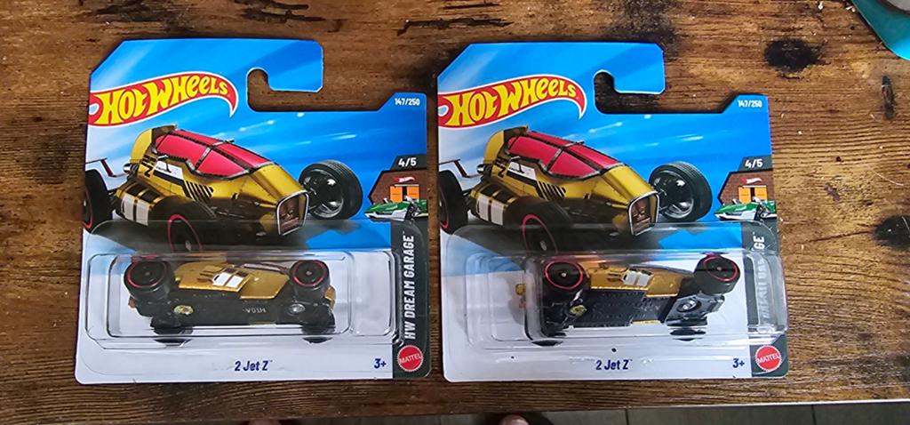 Hotwheels treasure hunt 2 Jet Z 2jetZ goud HW Hot Wheels, Ophalen of Verzenden, Nieuw, Auto