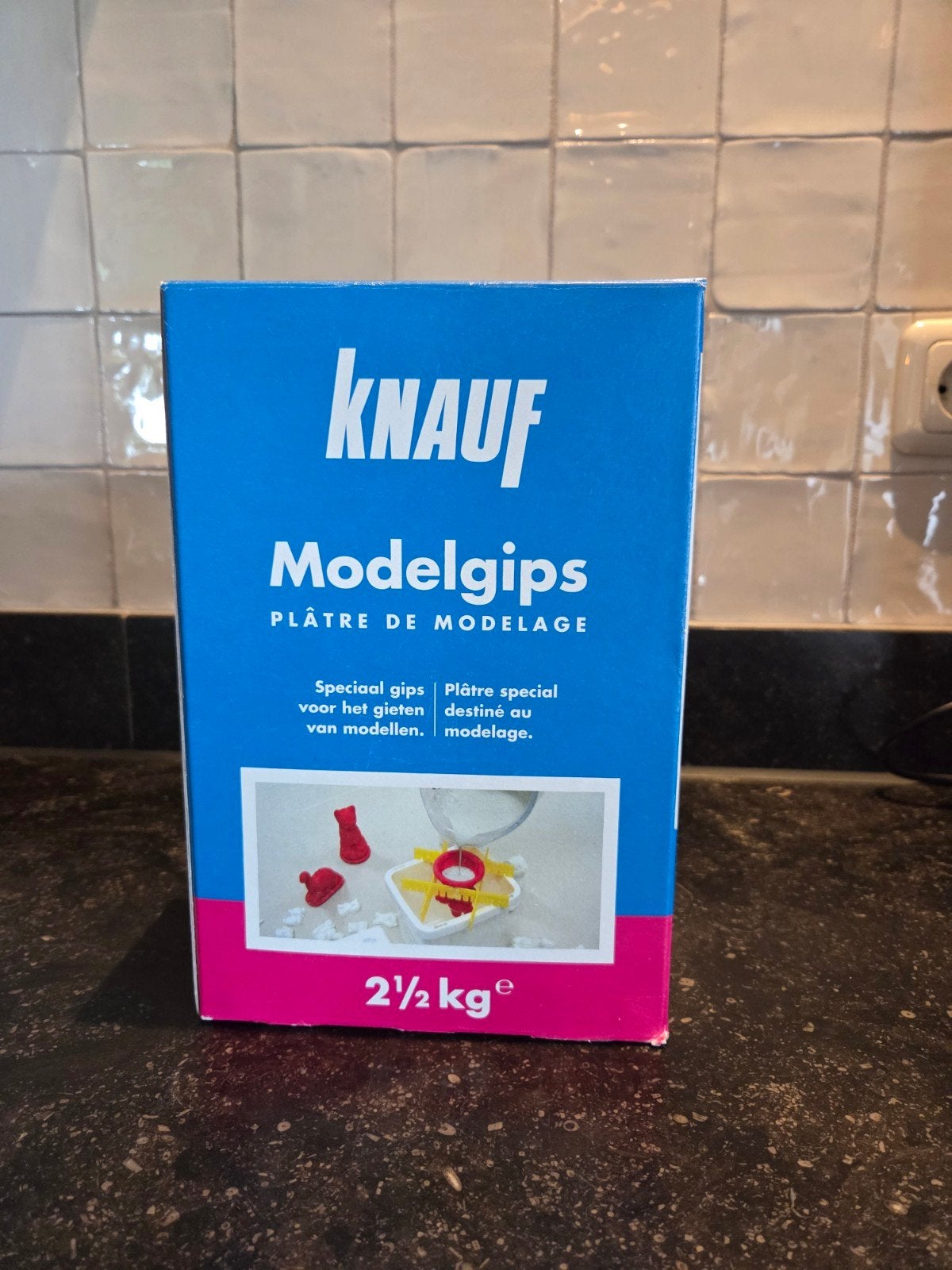 Knauf Modelgips - 1,7 kg over, Ophalen, Gebruikt, Overige materialen, Overige merken