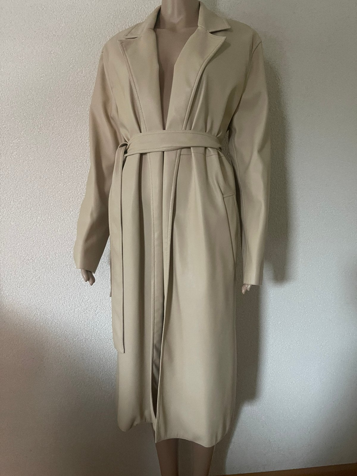 Trench coat Zara, Ophalen of Verzenden, Zo goed als nieuw, Maat 42/44 (L), Beige