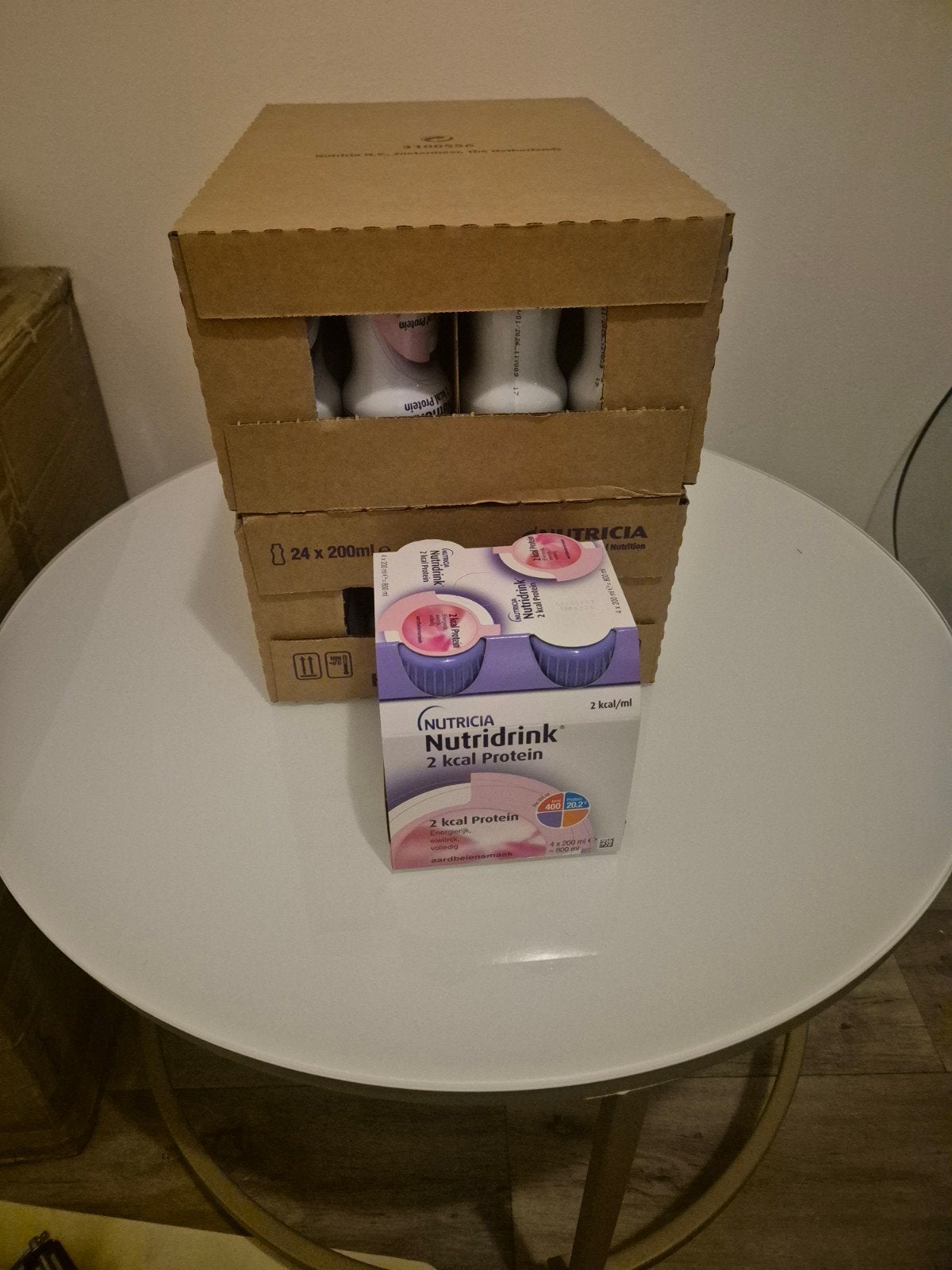 Yoghert/aardbeien drink zuivel, Ophalen of Verzenden, Nieuw, Poeder of Drank