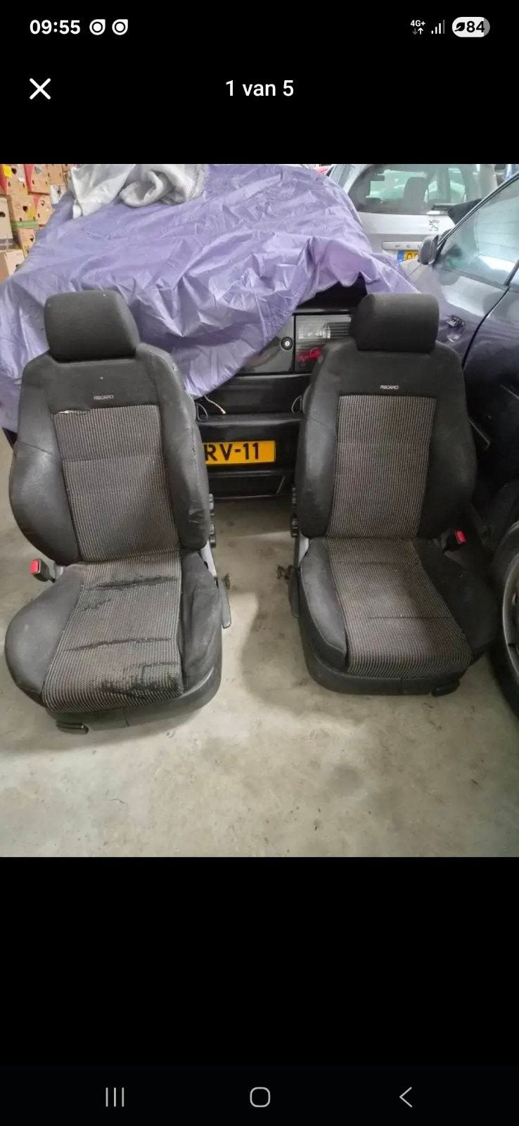 recaro intrieur, Ophalen